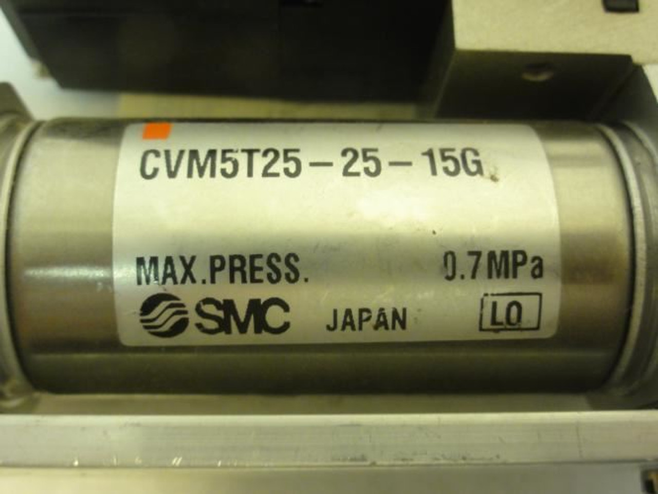 SMC CVM5T25-25-15G; Mounted Cylinder; 25mm Bore; 25mm Stroke