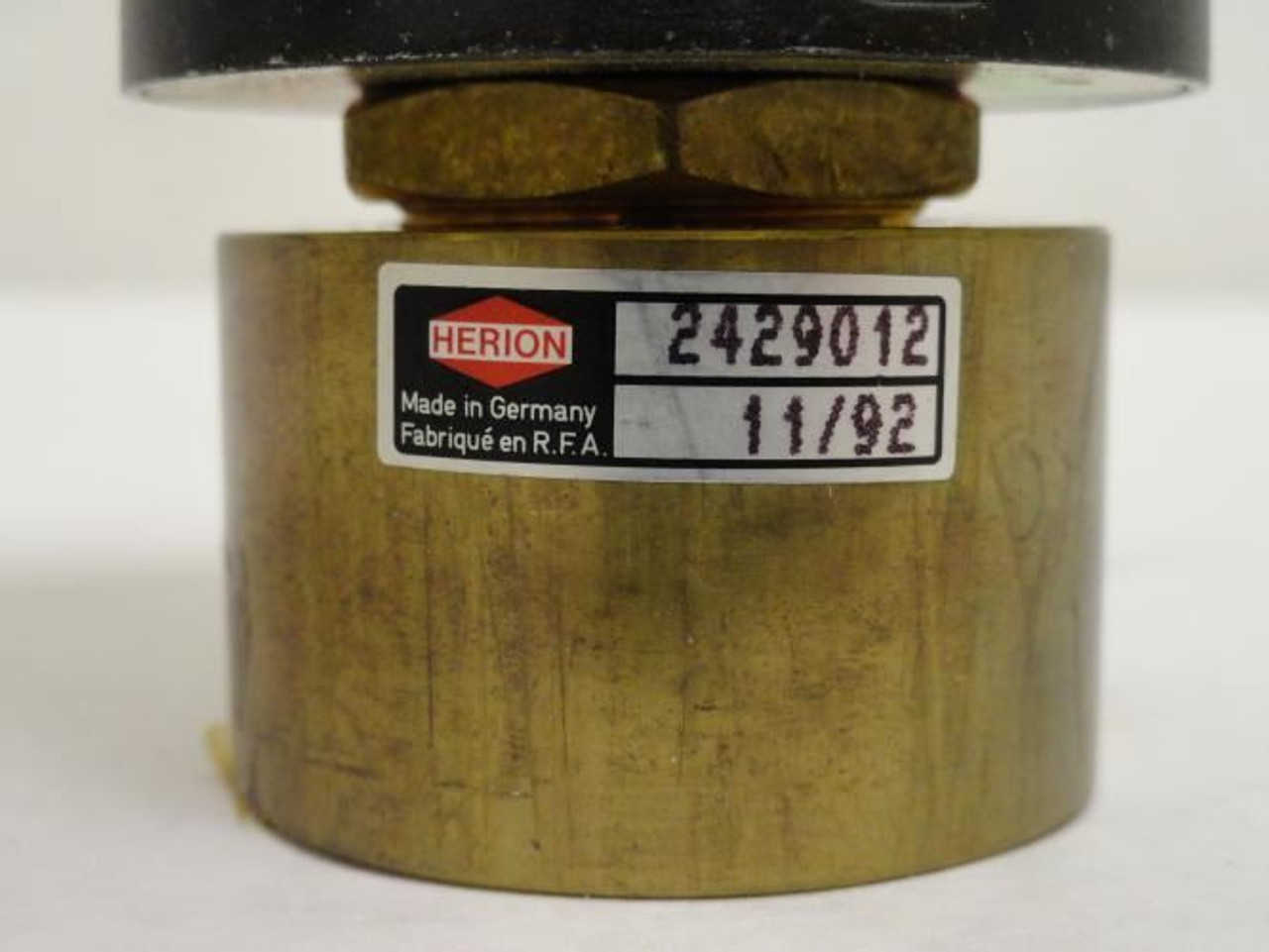 Norgren 2429012; Herion Brass Air Valve; 11V@60Hz; 2.2vA