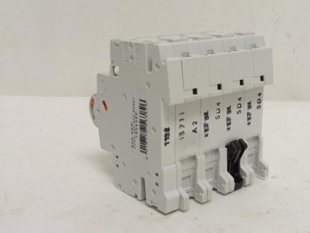 ABB S203-D4; Circuit Breaker Assy; 4P; 4A; 600V