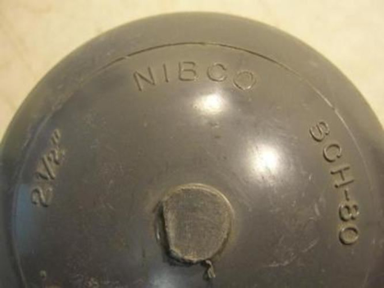 Nibco 847-020; PVC Pipe Cap; Sch: 80; 2-1/2" Nominal Size
