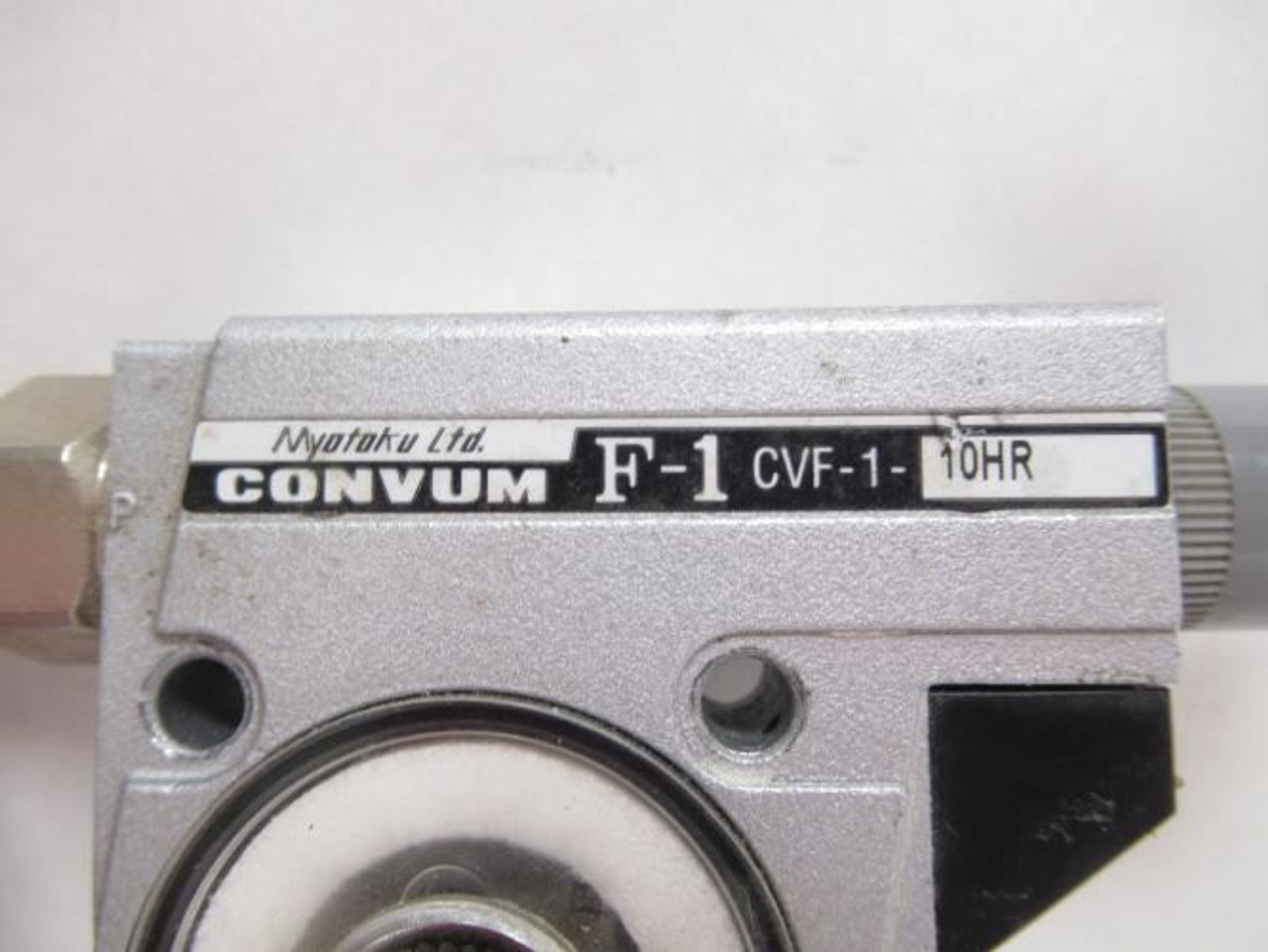 Convum CVF-1-10HR; Vacuum Sensor With 1/4" PTC Elbows