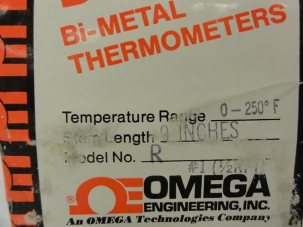 Omega R; Temerature Gauge 0-250Deg