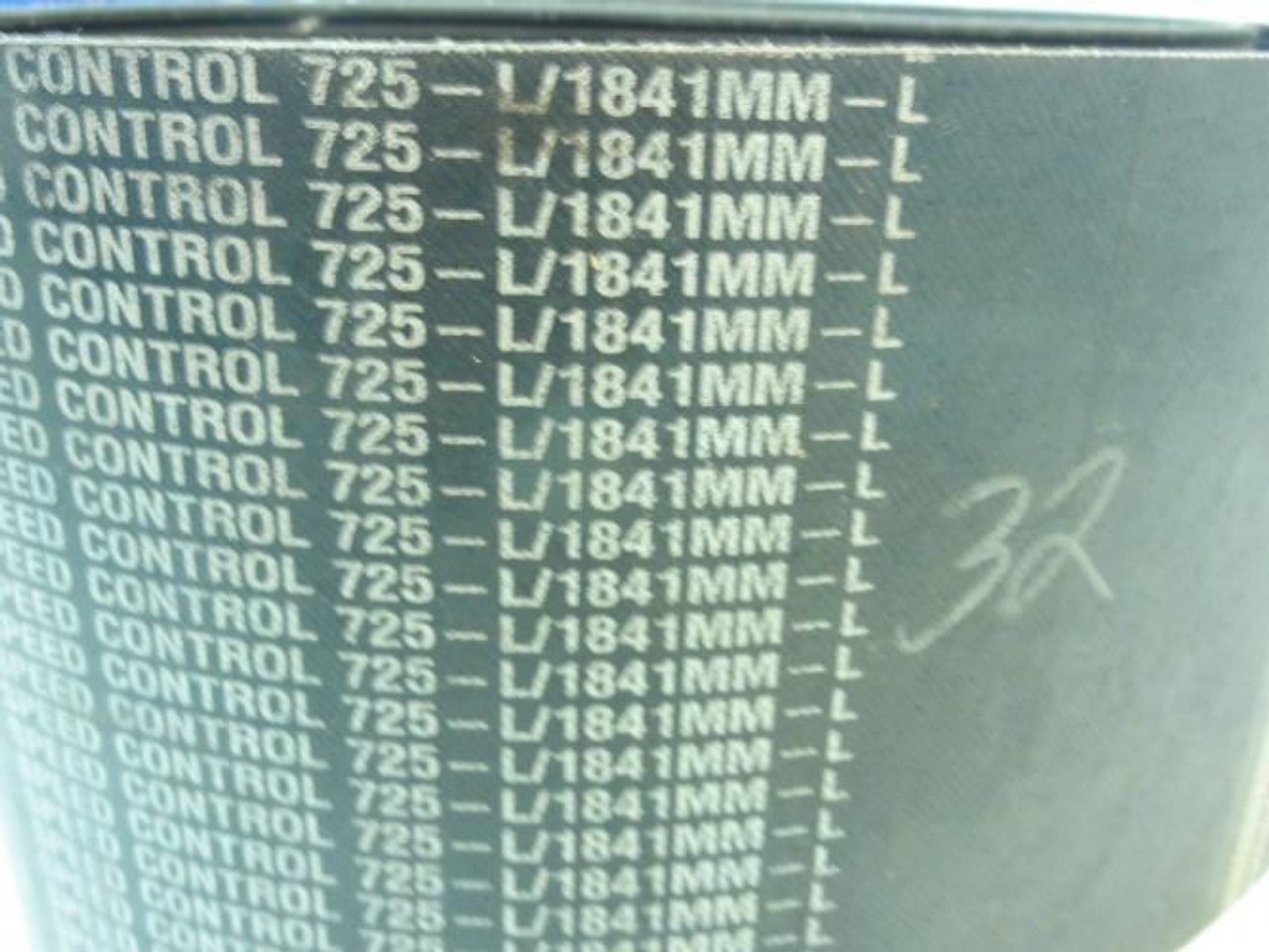 Speed Control 725-L/1841MM-L32; Poly V-Belt; 186.4MM W; 32 Rib