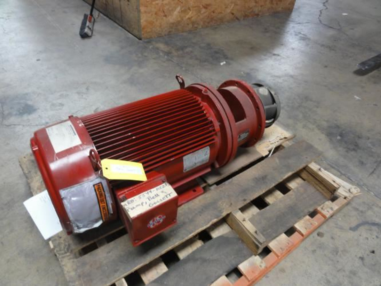 Bell & Gossett 8.0BF; Pump & Motor; 25HP; 80-9x9.5