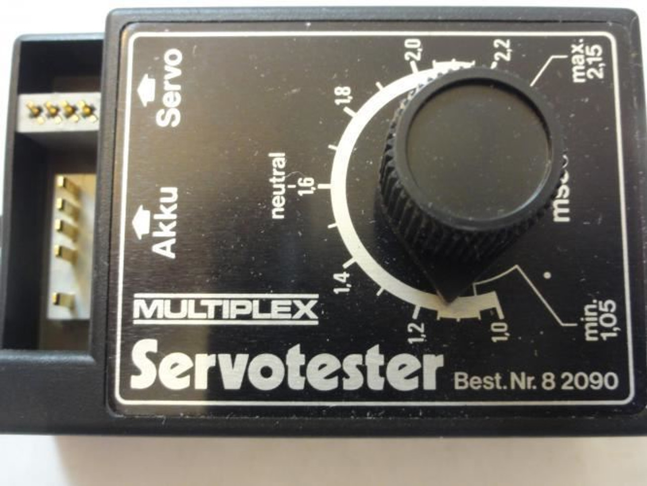 Multiplex 69611; Servo Tester; 1;05-2;15ms