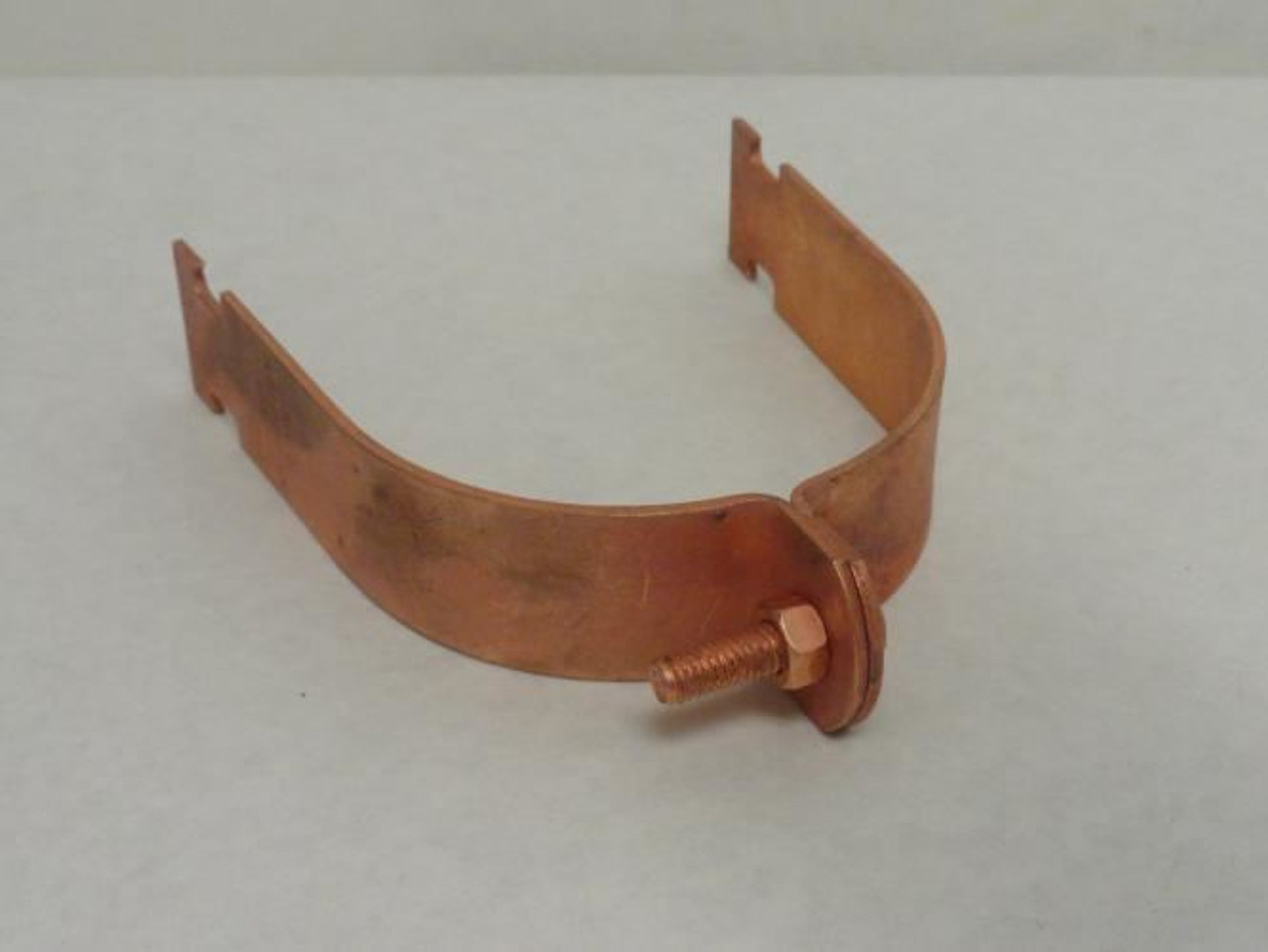 Anvil AS1200-4-1/8; Lot-4; Copper Plated Strut Clamps; 4-1/8"