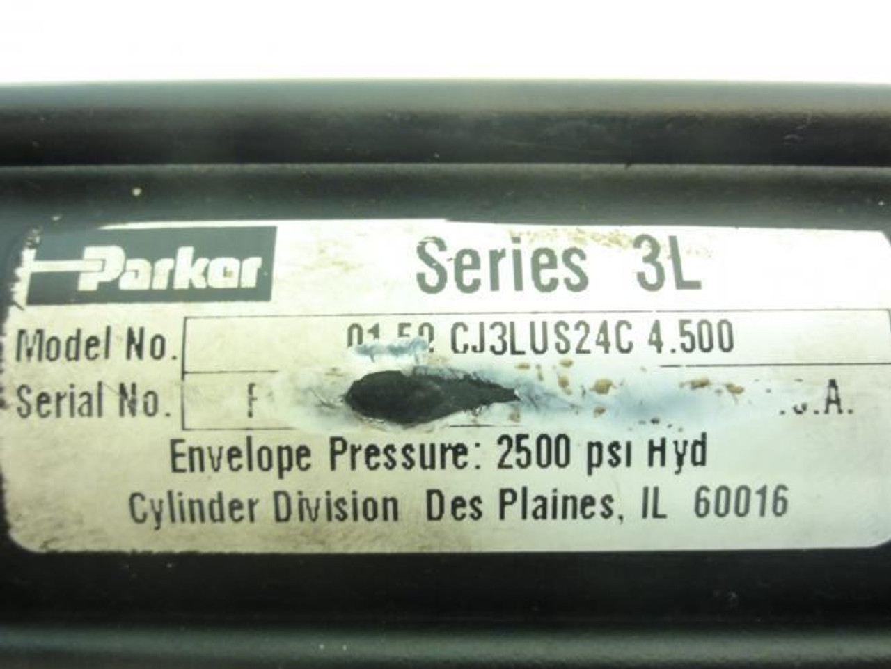 Parker 1.50CJ3LUS24C4.500; Hydraulic Cylinder; 1.5"ID;