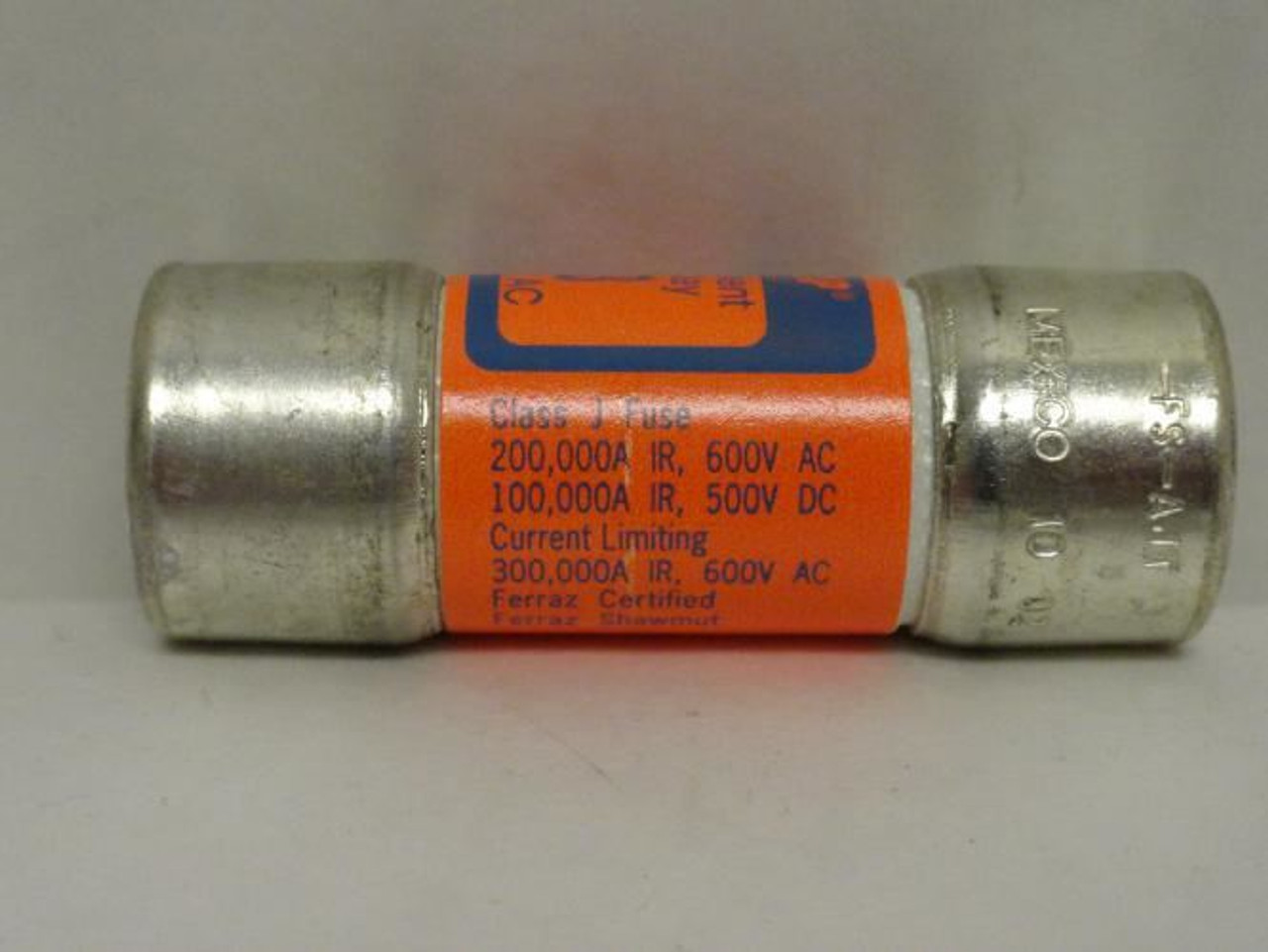 Ferraz AJT3; Lot-7 Dual Element Time Delay Fuse; 3A; 600VAC