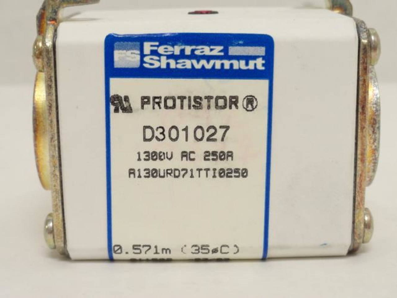Ferraz D301027; Semiconductor Protection Fuse; 250A; 1300V