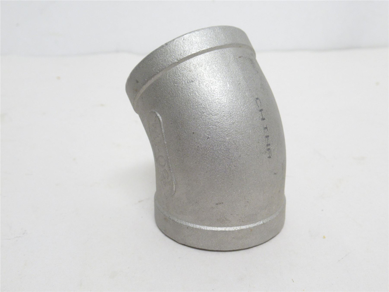 Industry-Std 1LTB8; Pipe Elbow; SS-304; 1-1/4NPT; Class: 150