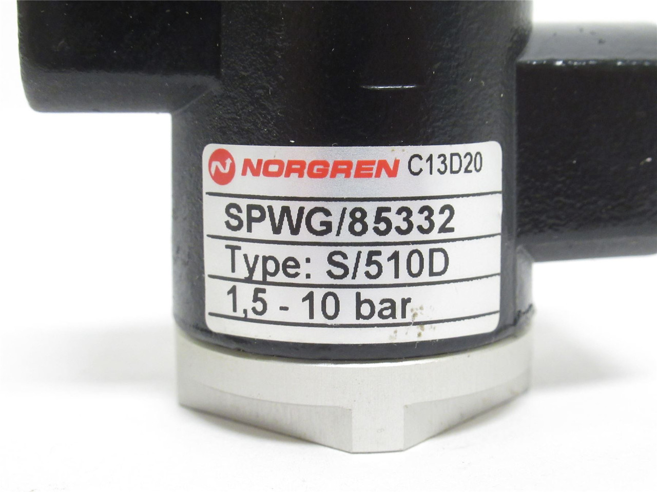 Norgren SPWG/85332; Exhaust Valve; S/510D; 10BAR; 1/4NPT