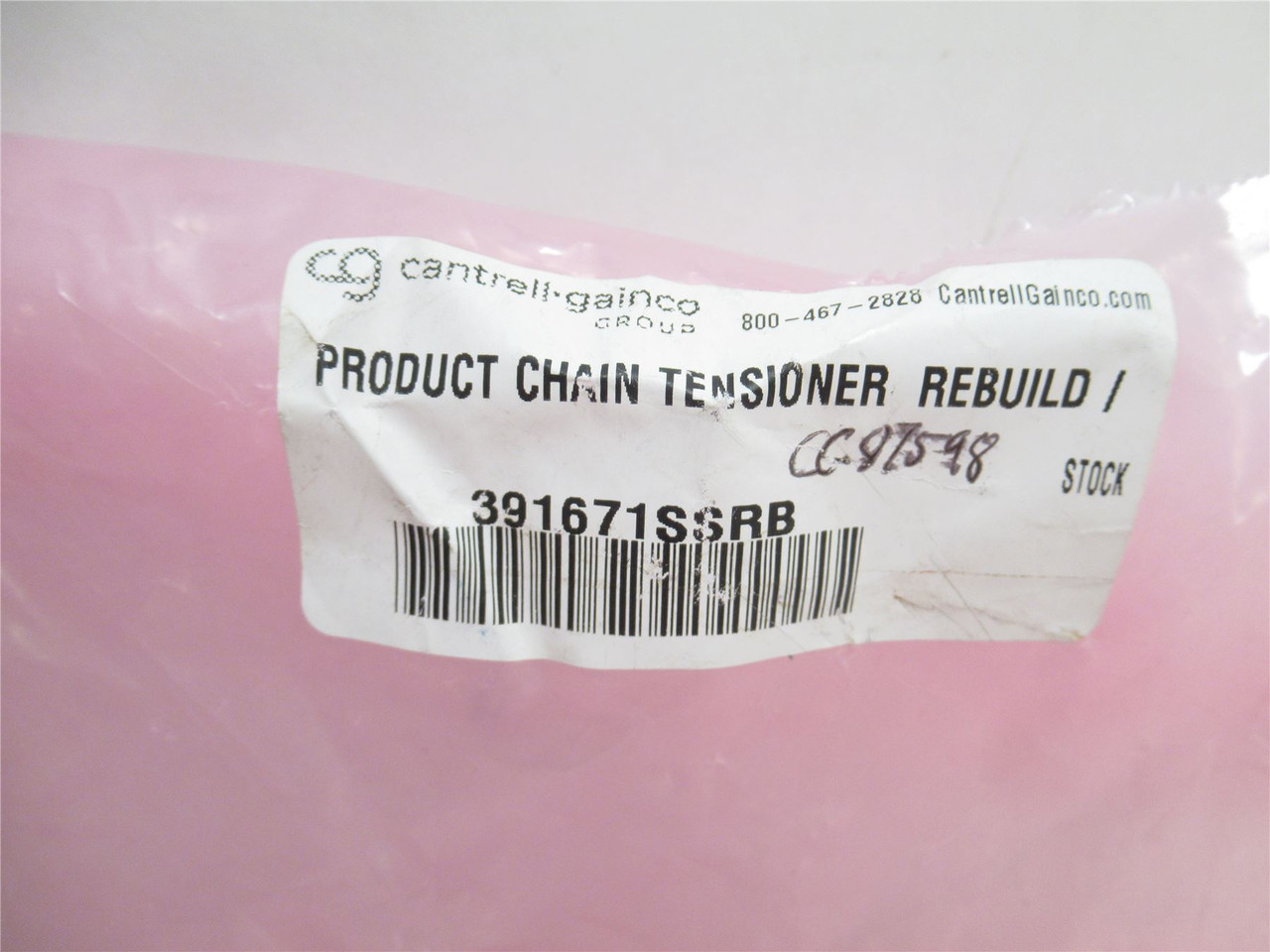 Cantrell 391671SSRB; Chain Tensioner #50 SS; 3/4"ID; 12 Tooth