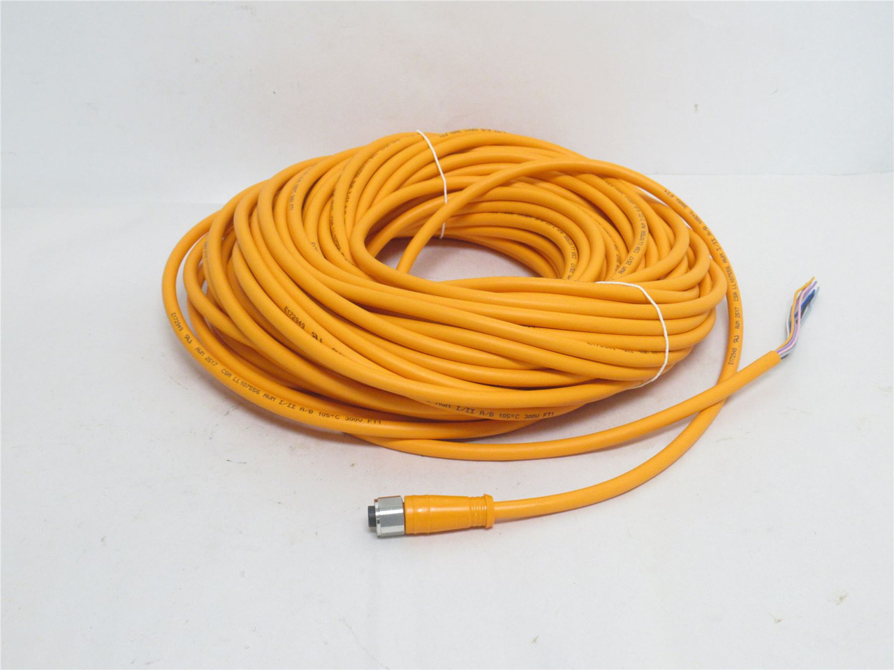 ifm E172949; Female Cordset; 25m Long; M12 Connector; 8 wire