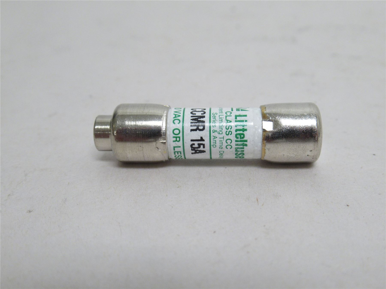 Littlefuse CCMR-15A; Dual Element Time Delay Fuse 15A; 600VAC