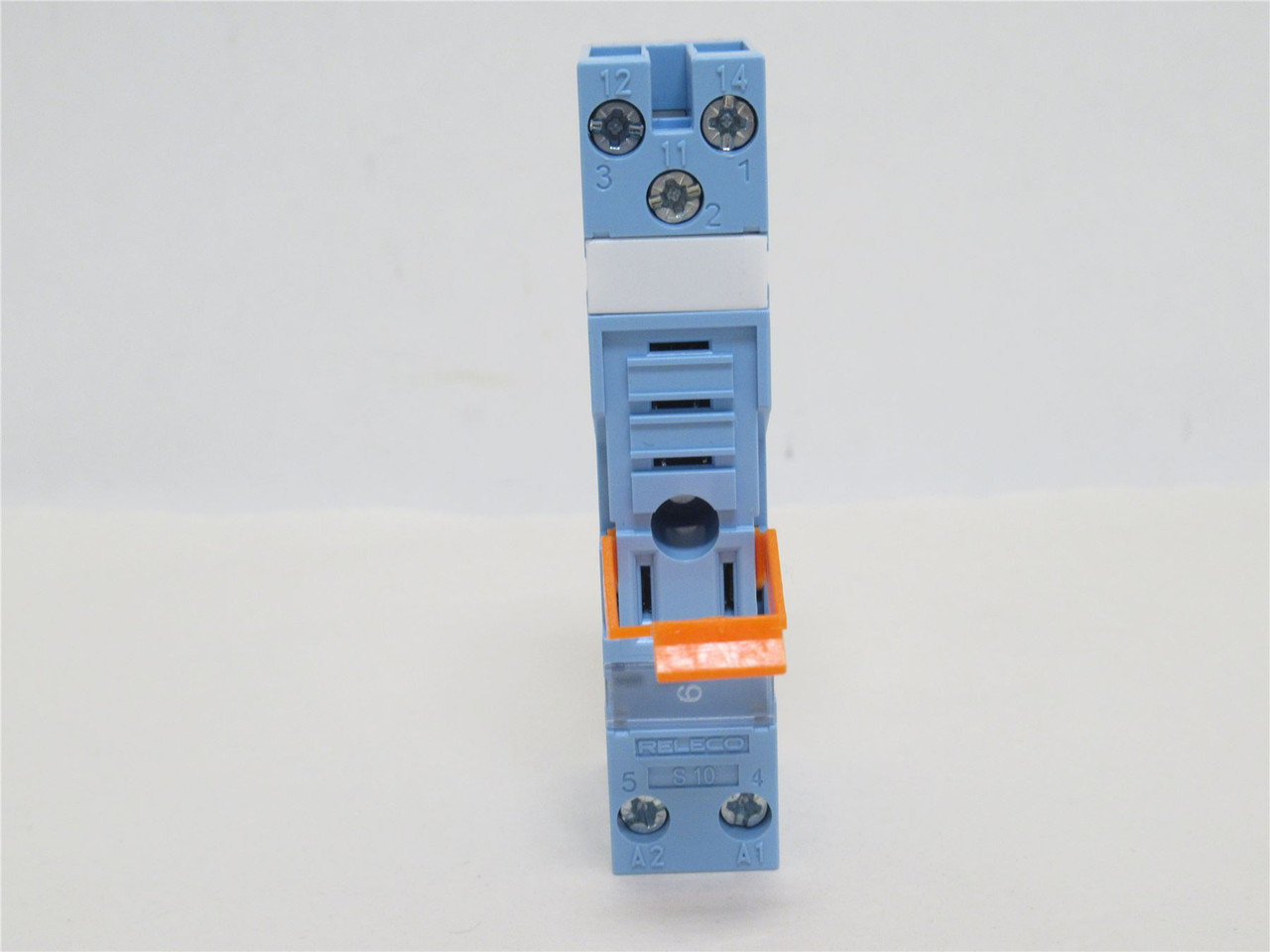 Releco S10; Relay Socket 10A; 250VAC; 5-Pin; 1-Pole