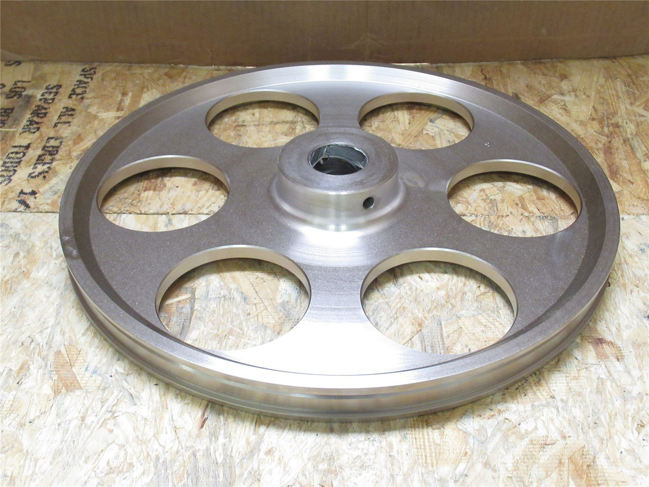 Marel 9674854; Bottom Wheel; 45mmID; 16-3/4"OD; 22mm Belt W