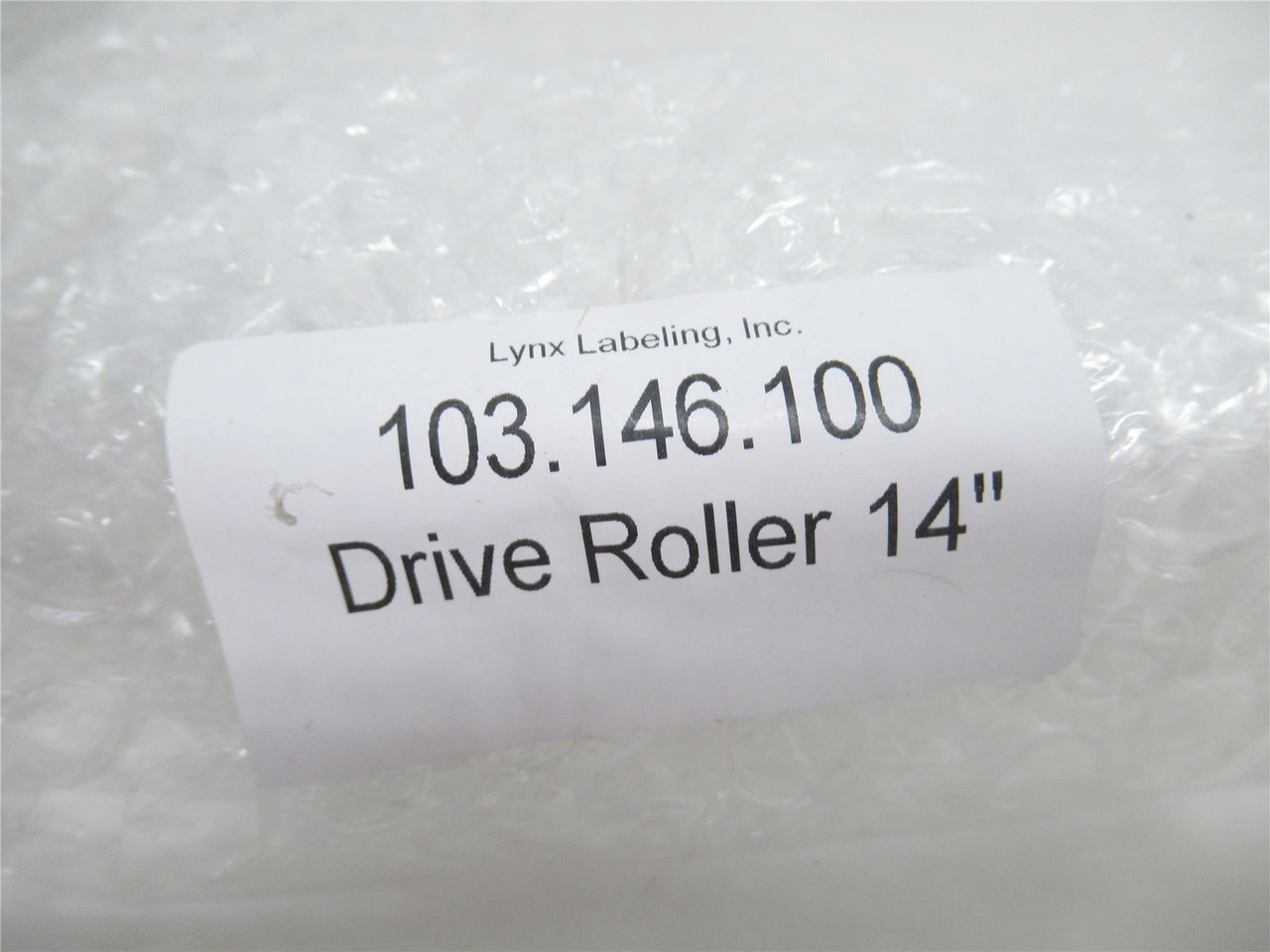 Lynx Labeling 103.146.100; Drive Roller; 14" Long x 1-1/2"OD