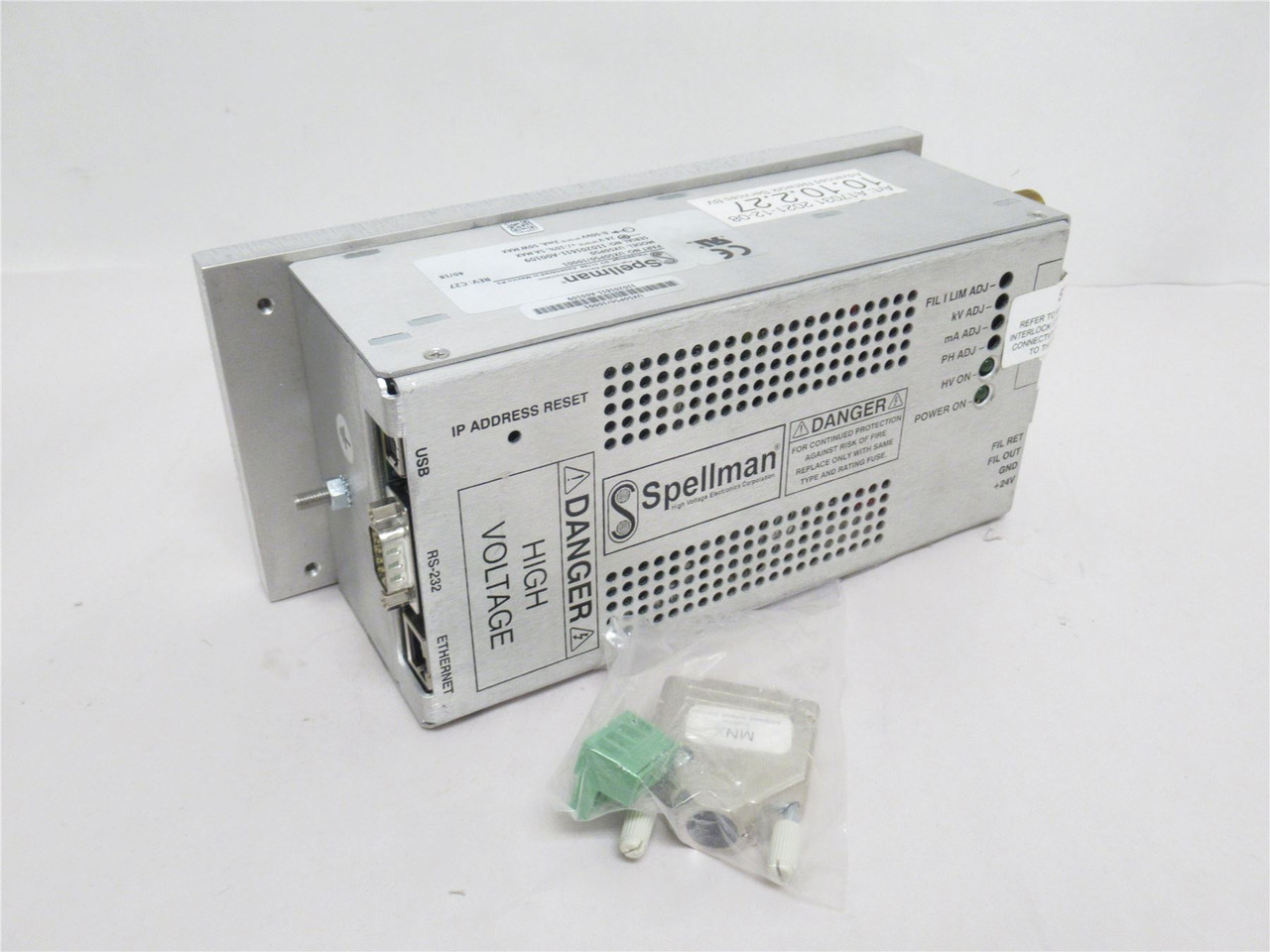 Spellman UX50P50/10001; X-Ray Power Supply 24V; 5 Amp