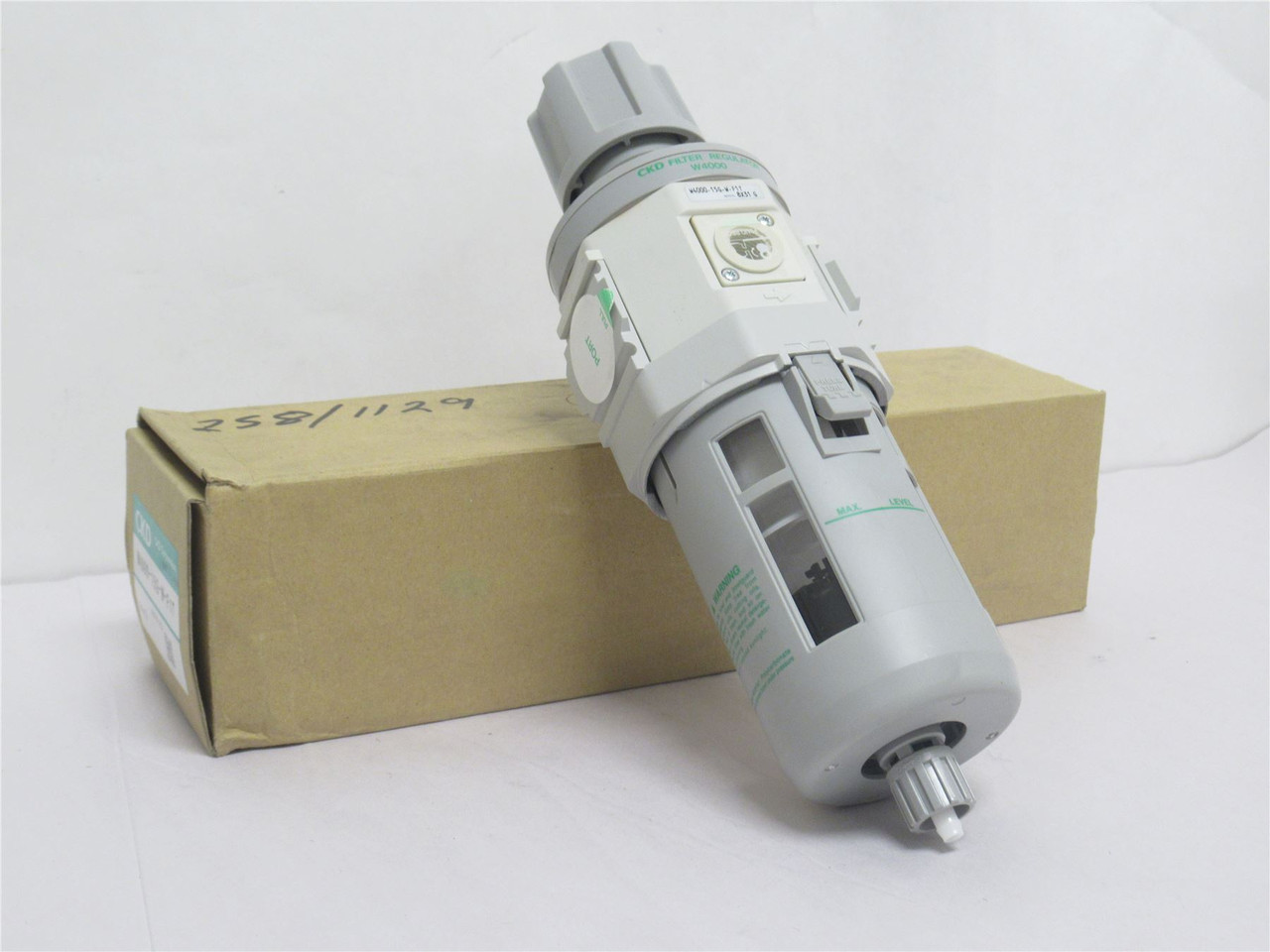 CKD W4000-15G-W-F1T; Air Filter Regulator; 1/2NPT; 10BAR