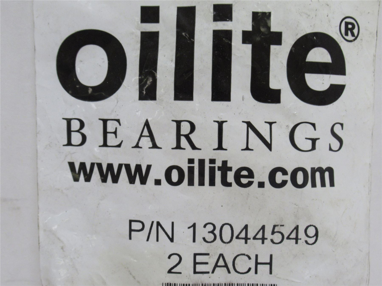Oilite 13044549; Lot-2 Bronze Bushings; 20ID x 23OD x 20mm L