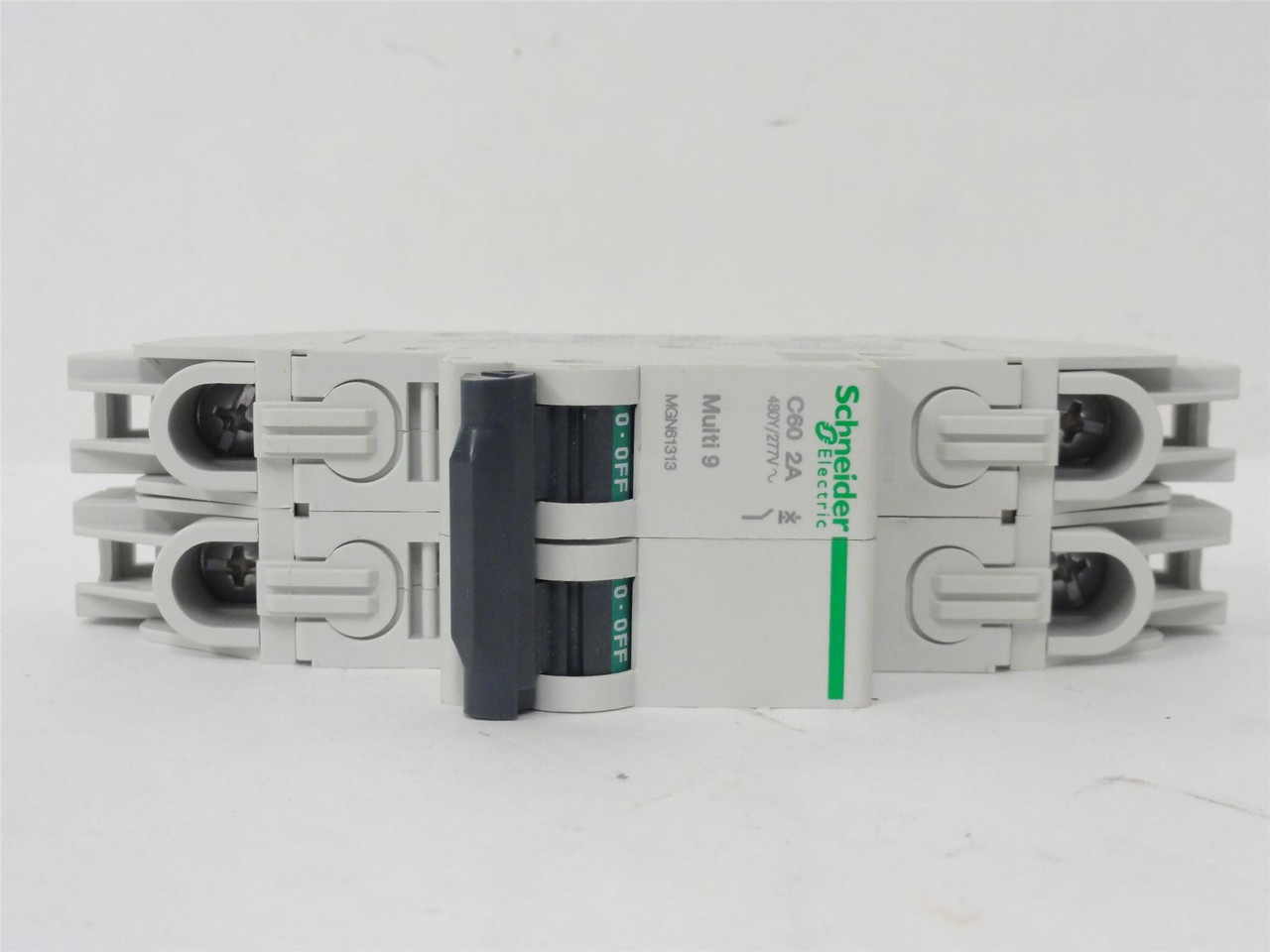 Schneider MGN61313; Circuit Breaker; Multi9; 2Pole; 2A; 480V