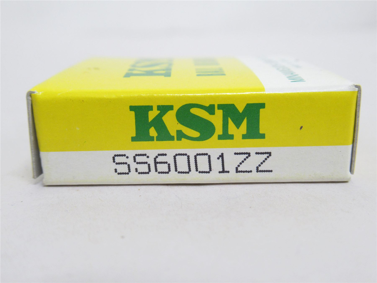KSM SS6001ZZ; Ball Bearing; SS; 12mmID x 28mmOD x 8mm Wide