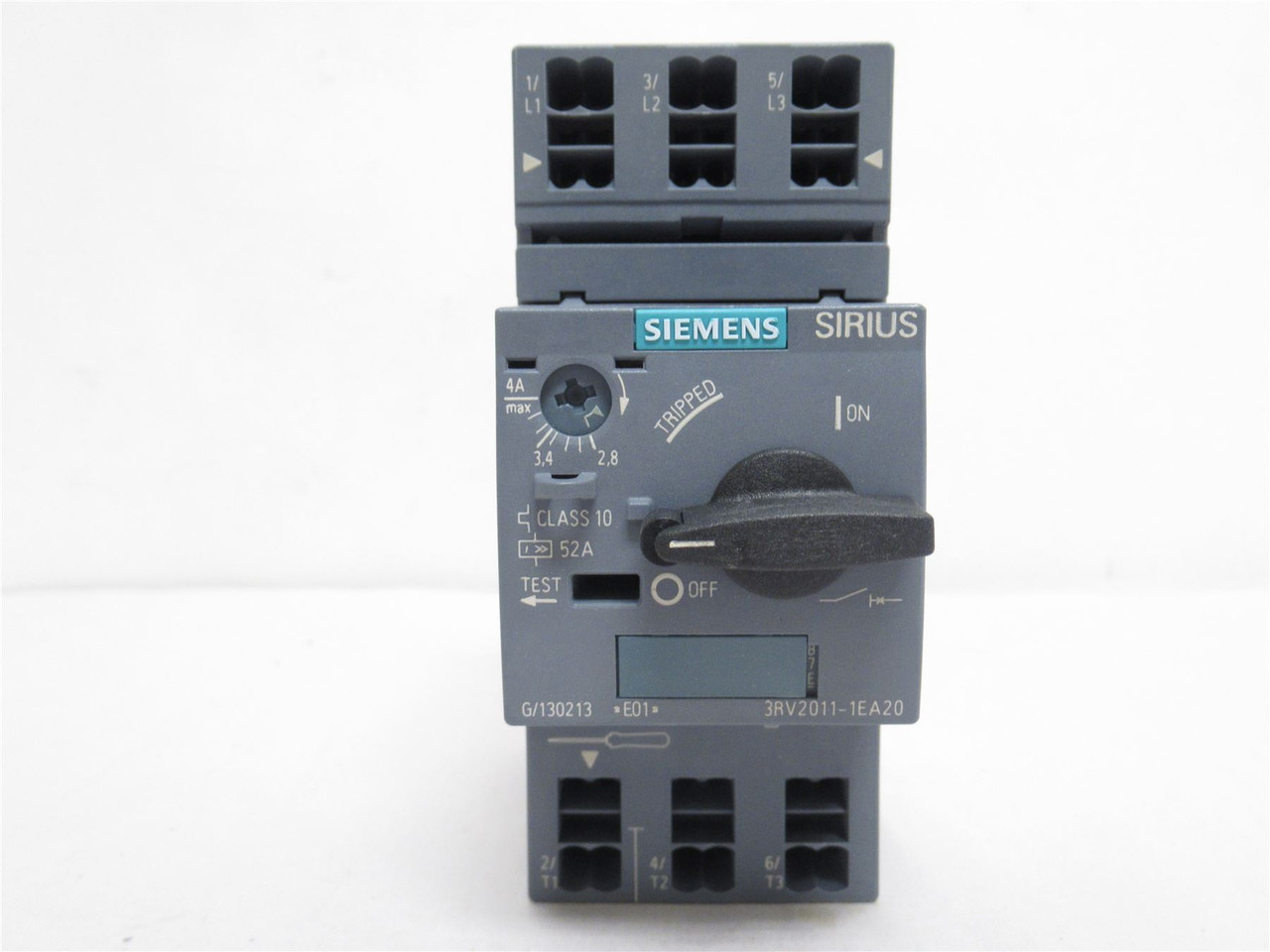 Siemens 3RV2011-1EA20; Motor Protector; 2-8.4A; 3P; 690VAC