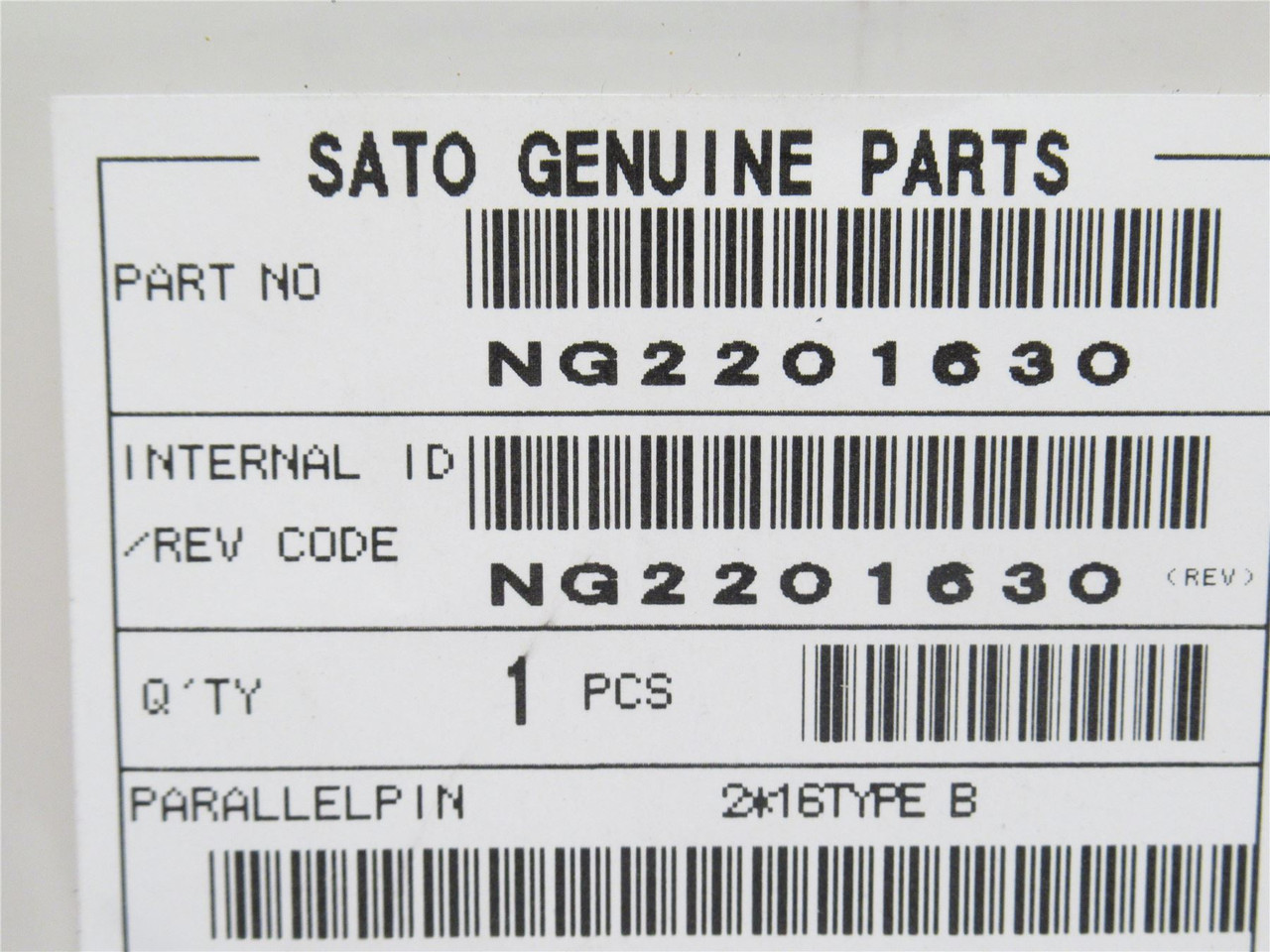 Sato NG2201630; Lot-5; Parallel Pins; 2mmOD x 16mm Long
