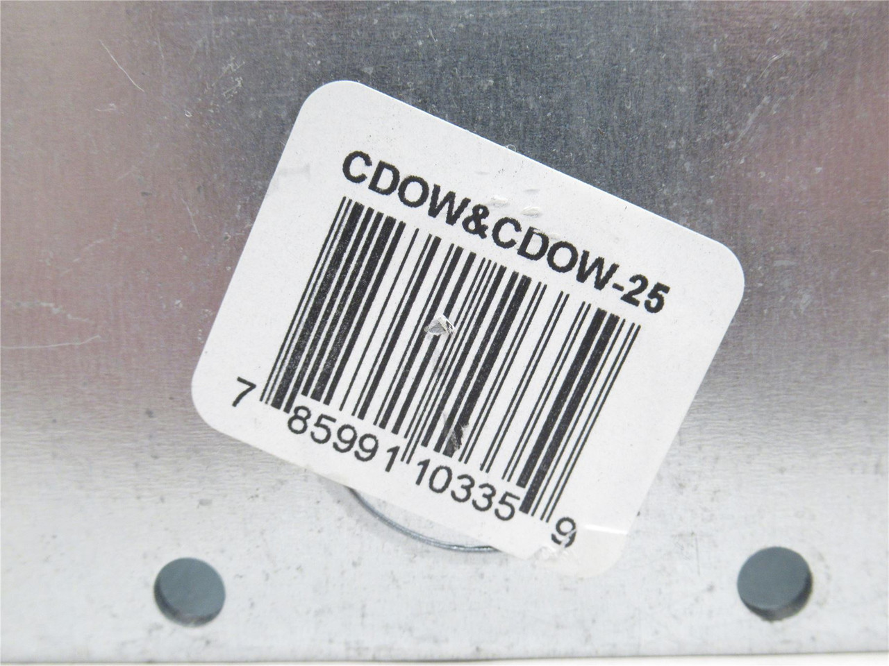 Steel City CDOW; Switch Box W/Gangable Ears; 3" x 2" x 2-1/2"