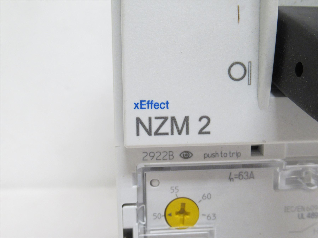 Eaton NZMN2-A63-NA; Circuit Breaker; 50-63A (cracked fin)