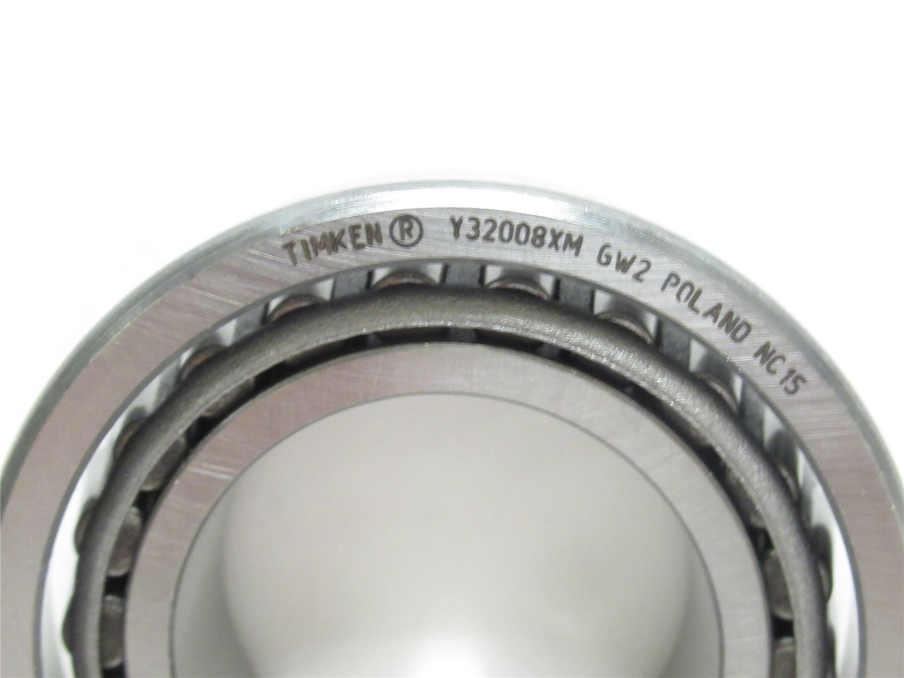 Timken 32008XM; Tapered Roller Bearing Cone W/Cup; 40mmID