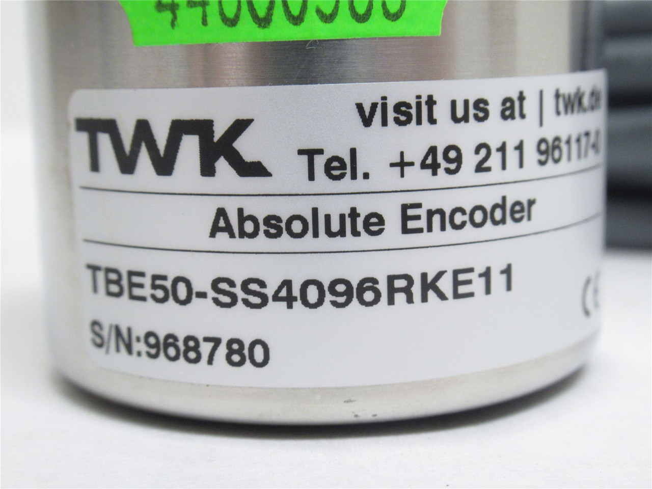 TWK TBE50-SS4096RKE11; Wired Rotary Encoder; Shaft: 12mmOD
