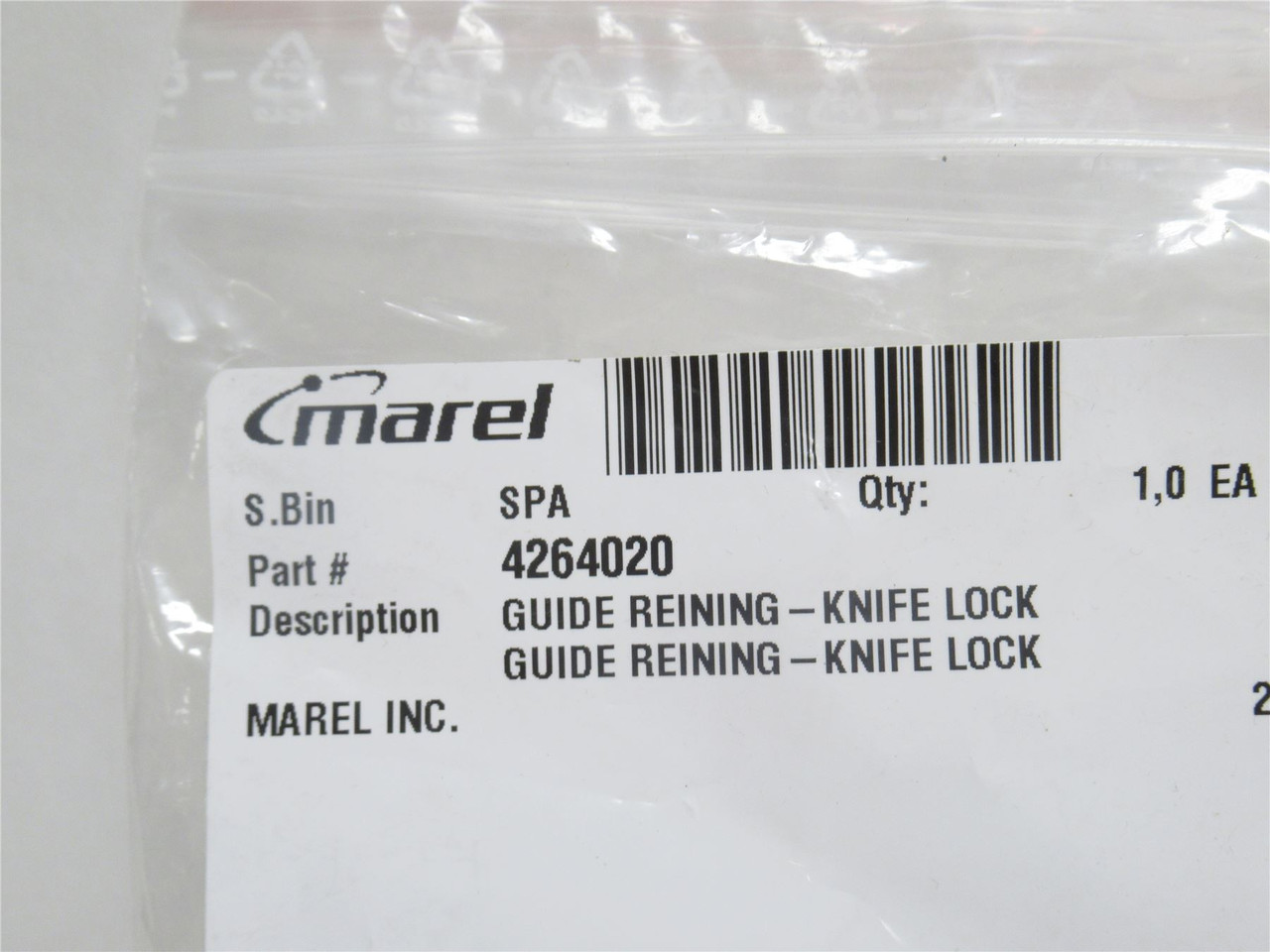 Marel 4264020; Knife Lock Reigning Guide; SS