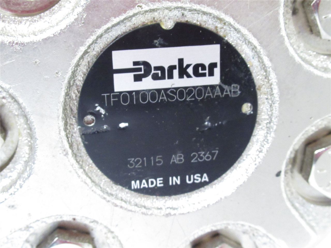 Parker TF0100AS020AAAB; Hydraulic Motor; 33.4Hp; 155-300 BAR