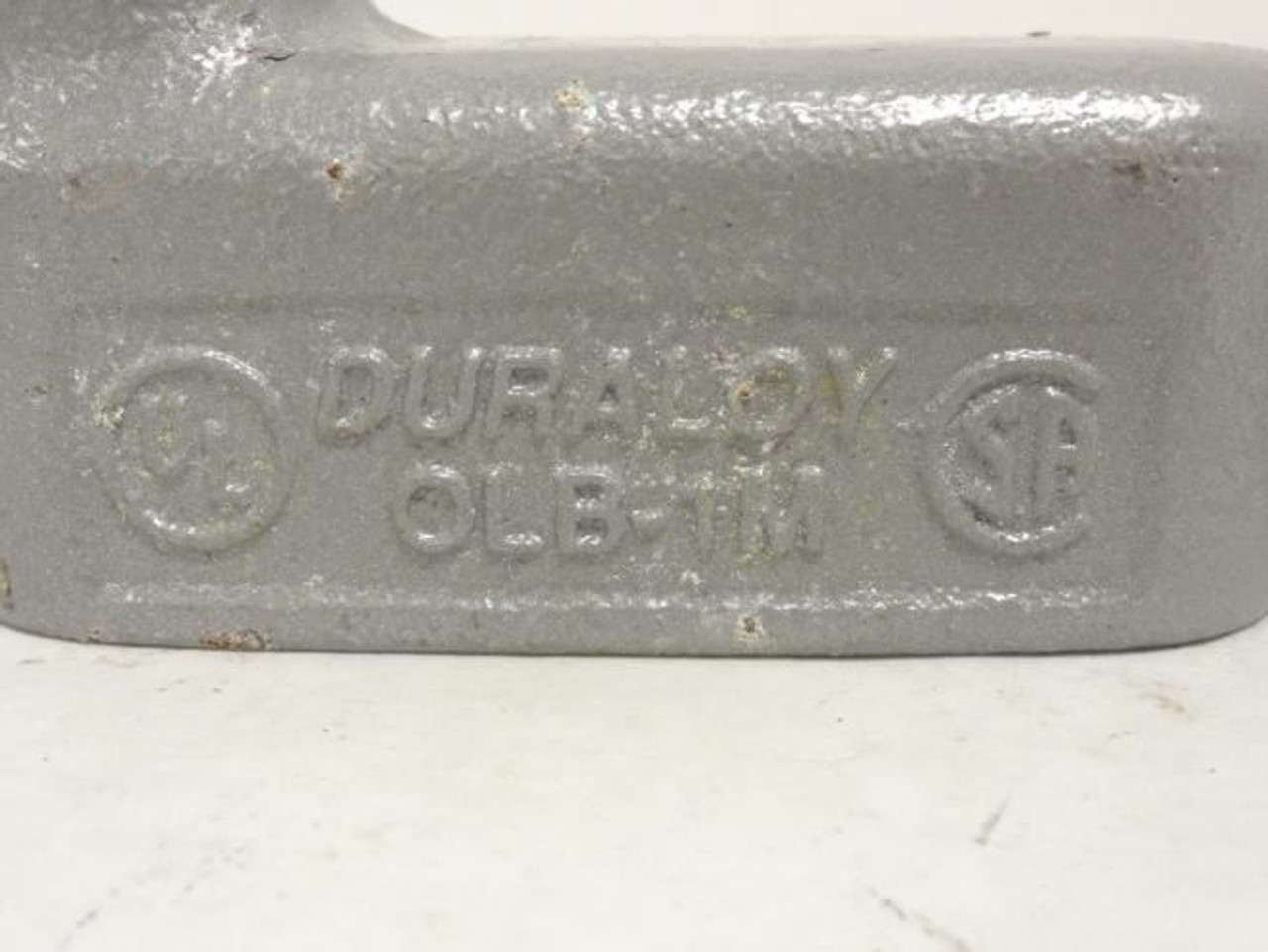 Duraloy OLB-1M; Conduit Outlet Body; Iron; 1/2" Threaded
