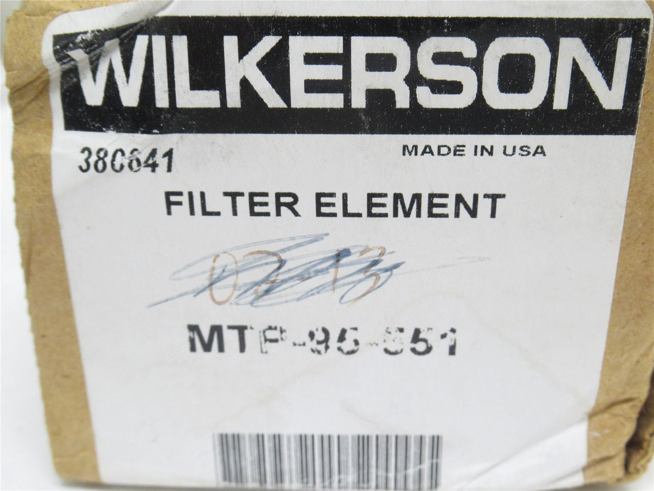 Wilkerson MTP-95-551; Coalescing Filter Element; 0.01 Micron