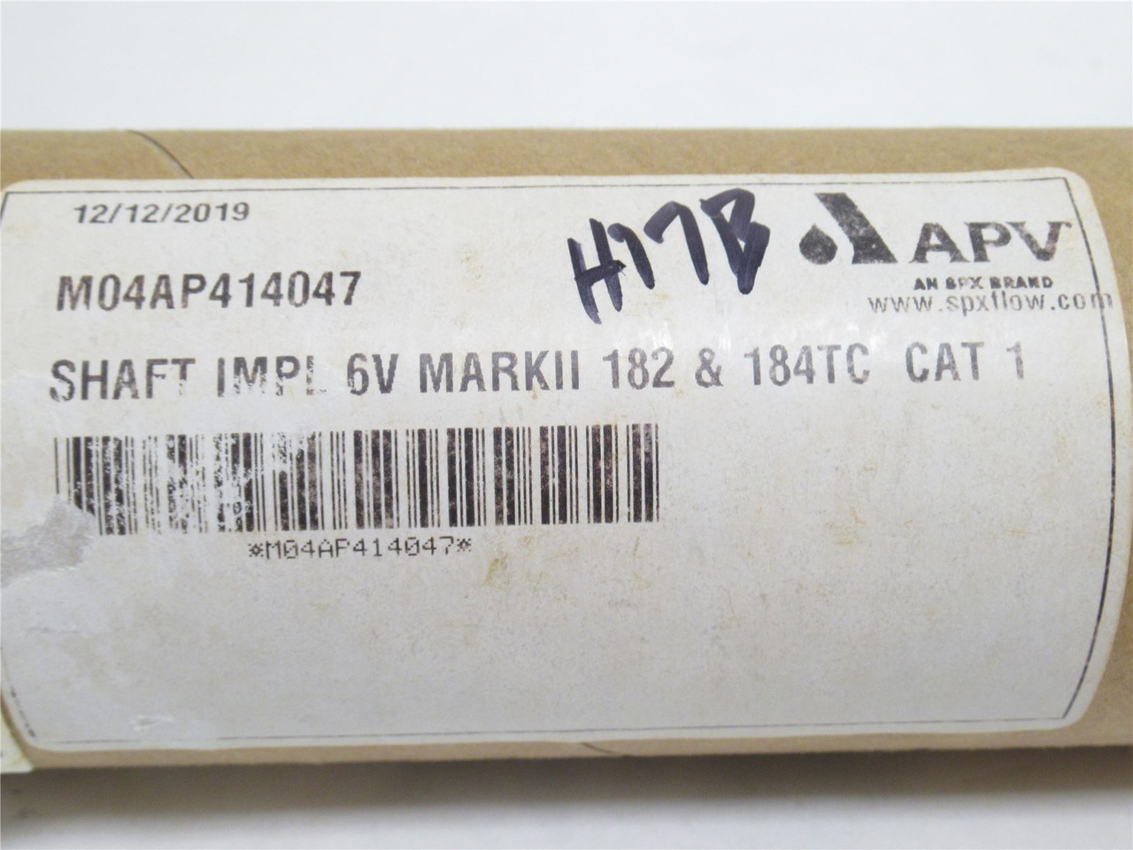 SPX M04AP414047; Mark II 6V Impeller Shaft 182 & 184TC Cat 1