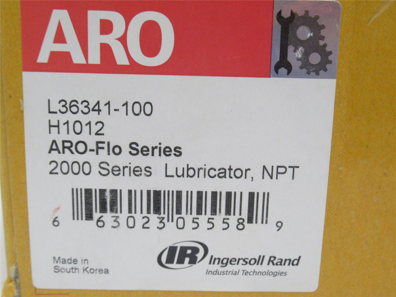 IR L36341-100; ARO Air Line Lubricator; 1/2NPT; 150PSIG