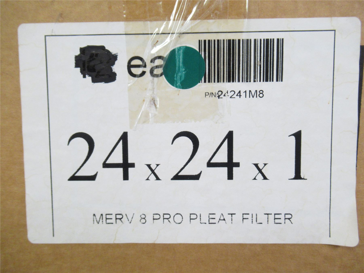 Pro-Pleat 24241M8; Box-12; Pleated Air Filter; 24" x 24" x 1"