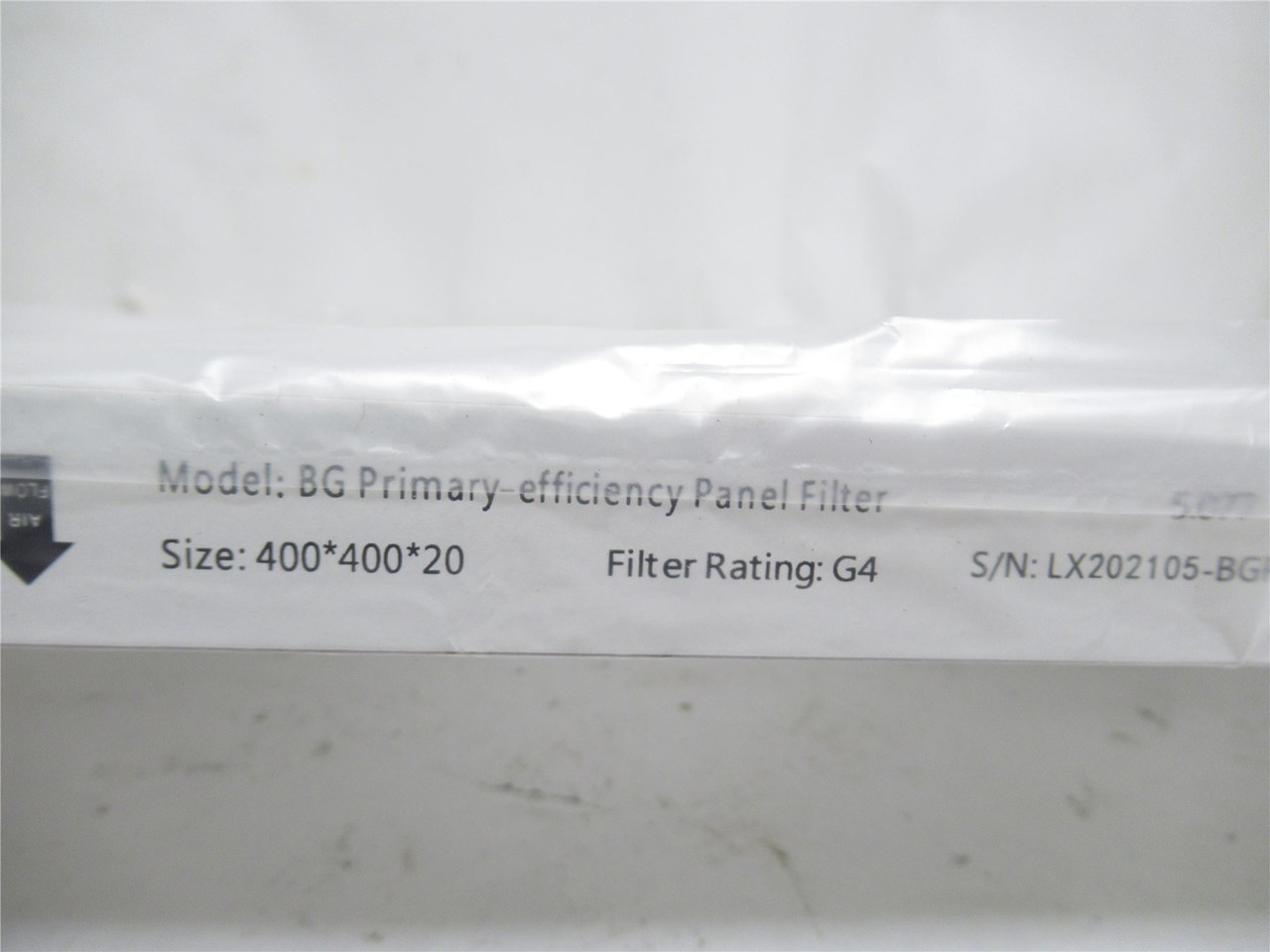 B-Air BG Primary; Lot-4; Pre-Filters; 400 x 400 x 20mm