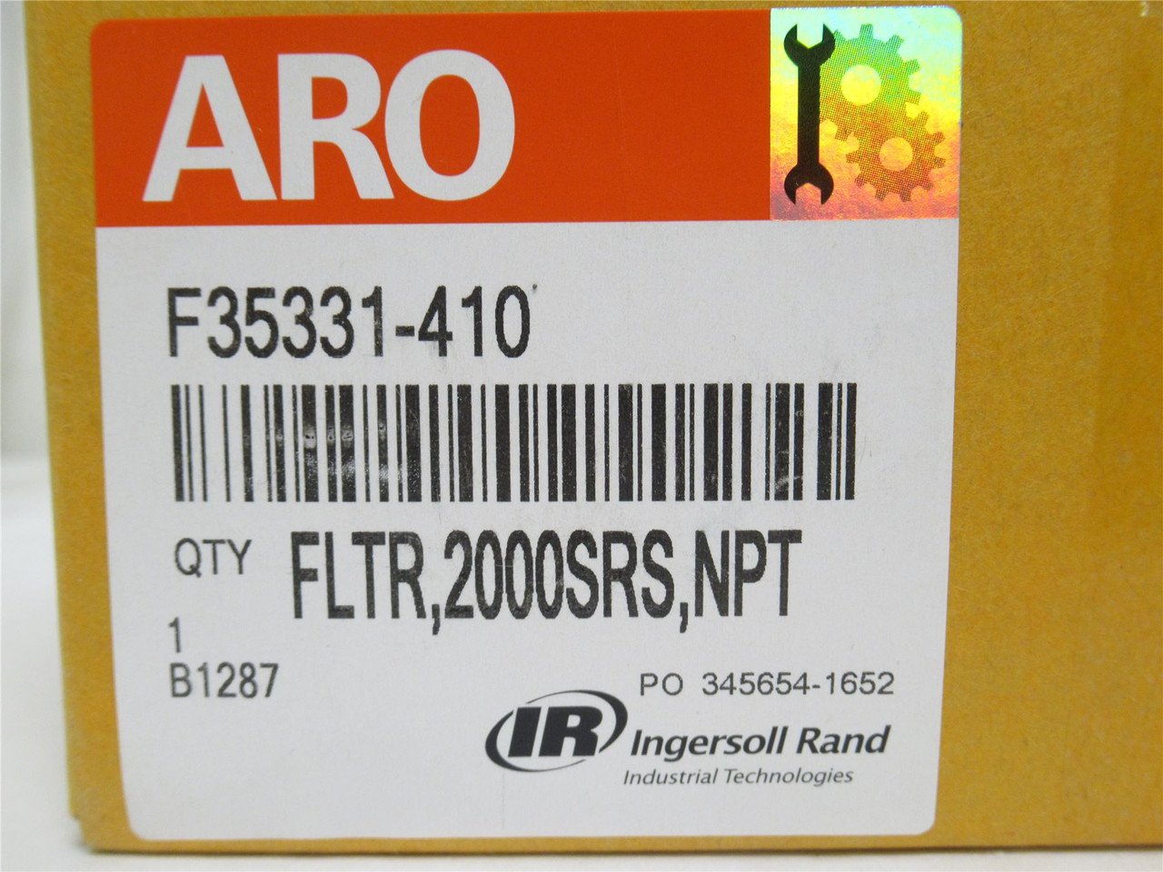 IR F35331-410; Air Filter; 3/8NPT; 250PSI; 156CFM; 5 Micron