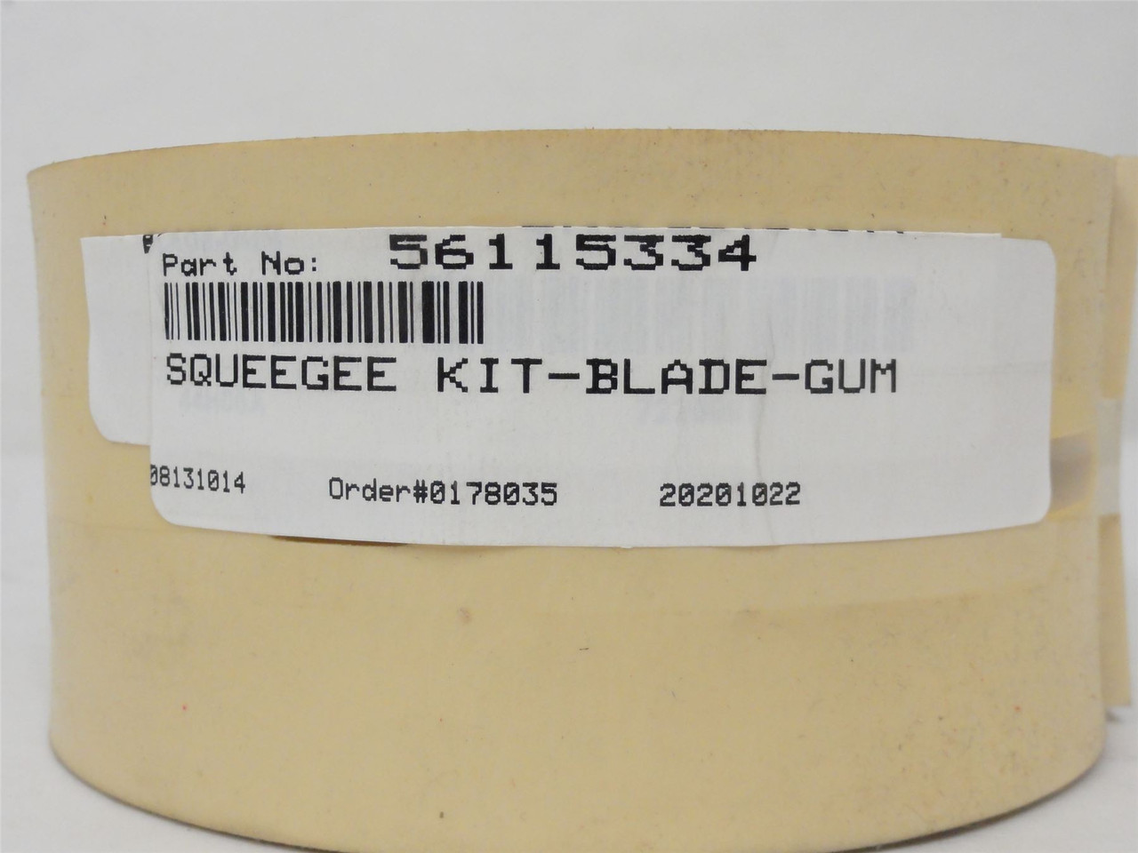Nilfisk Advance 56115334; Squeegee Kit; Blade-Gum