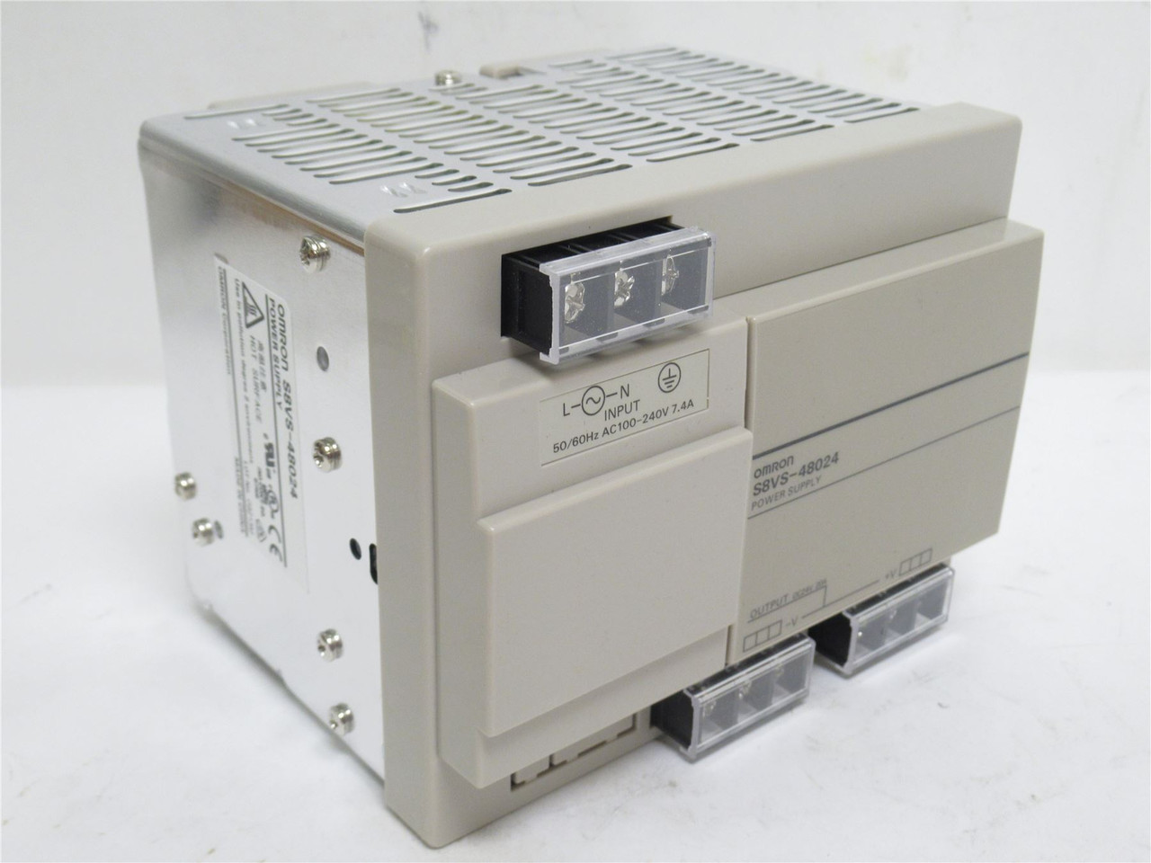 Omron S8VS-48024; Power Supply 24VDC 20A Cosmetic Scratches