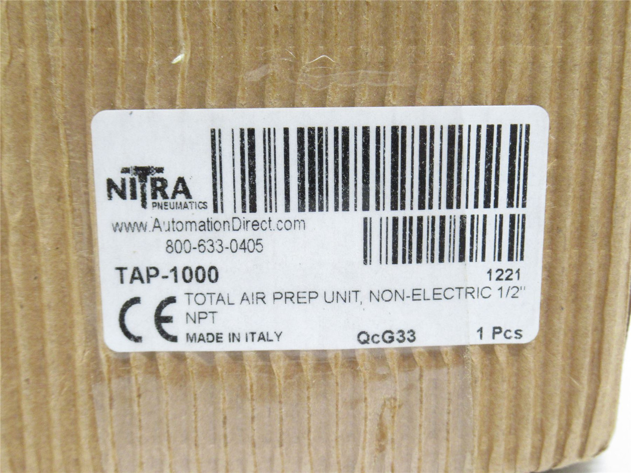 Nitra TAP-1000; Total Air Preparation Unit; 1/2NPT; 7-116PSI