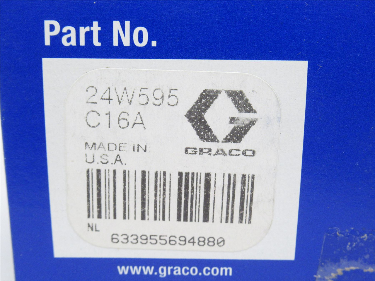 Graco 24W595; Pump Inlet Filter Rebuild Kit C16A