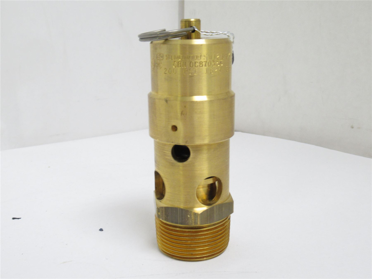 Control Devices SW12-0A125; Air Safety Valve 1-1/4NPT; 200PSI