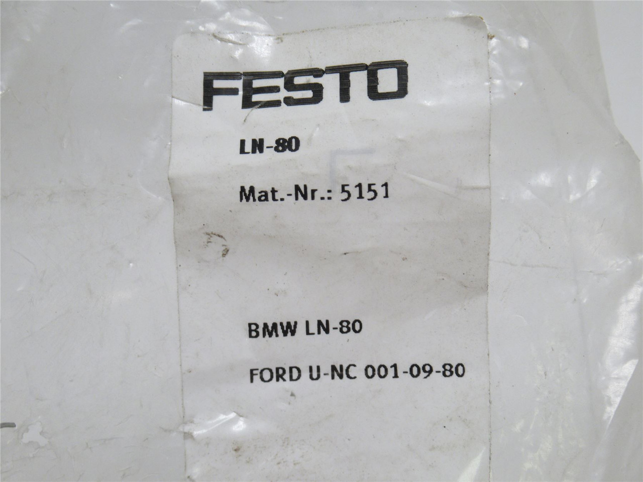 Festo LN-80; Clevis Foot Mounting Bracket 5151; 5/8"ID