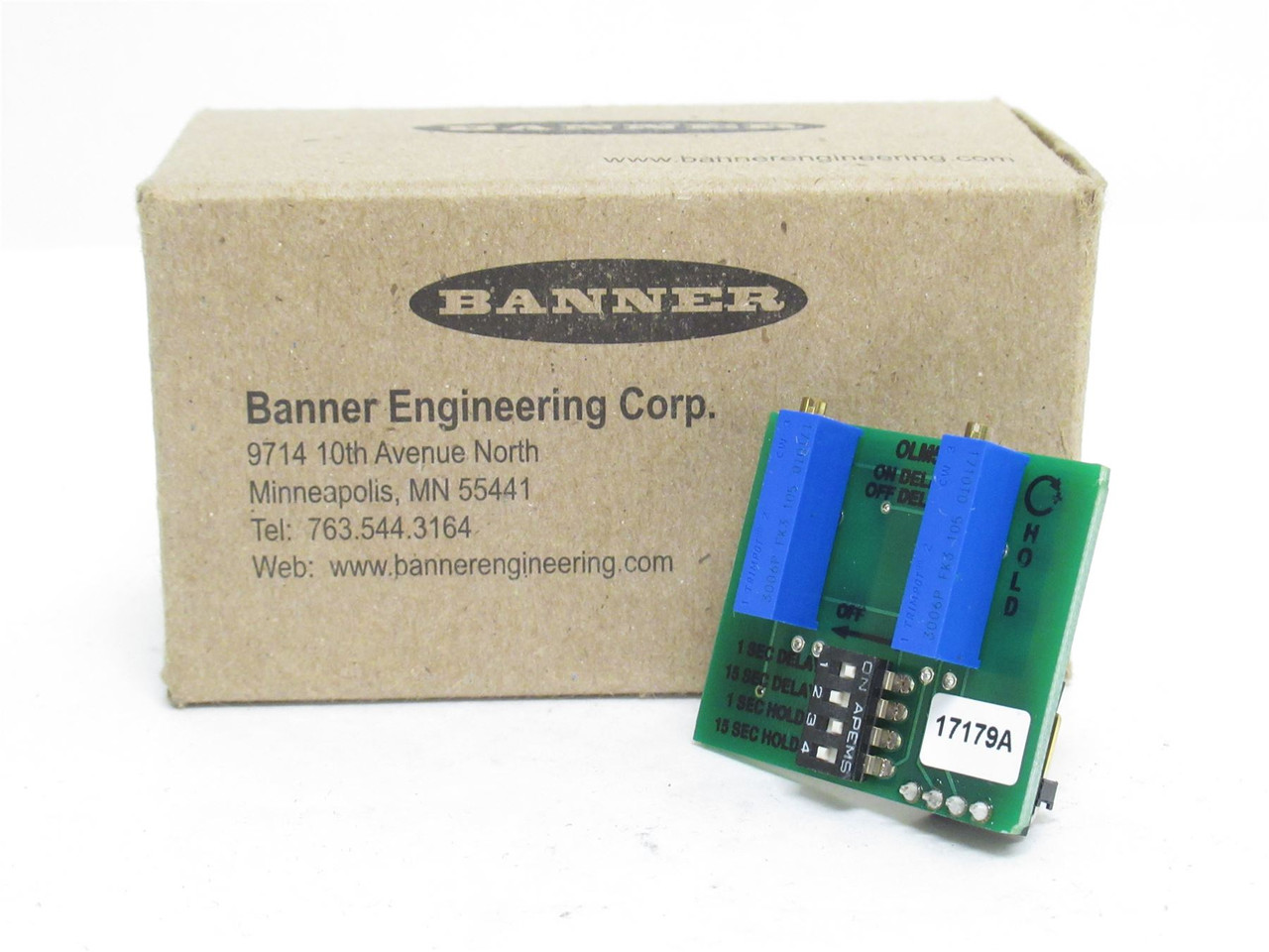 Banner OLM5; Omni-Beam Power Logic Module On/Off Delay