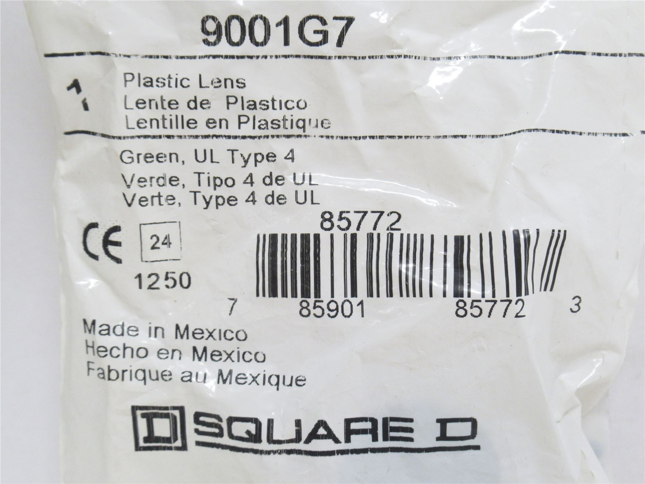 Square D 9001G7; Switch Cap; Green; Size: 30mm