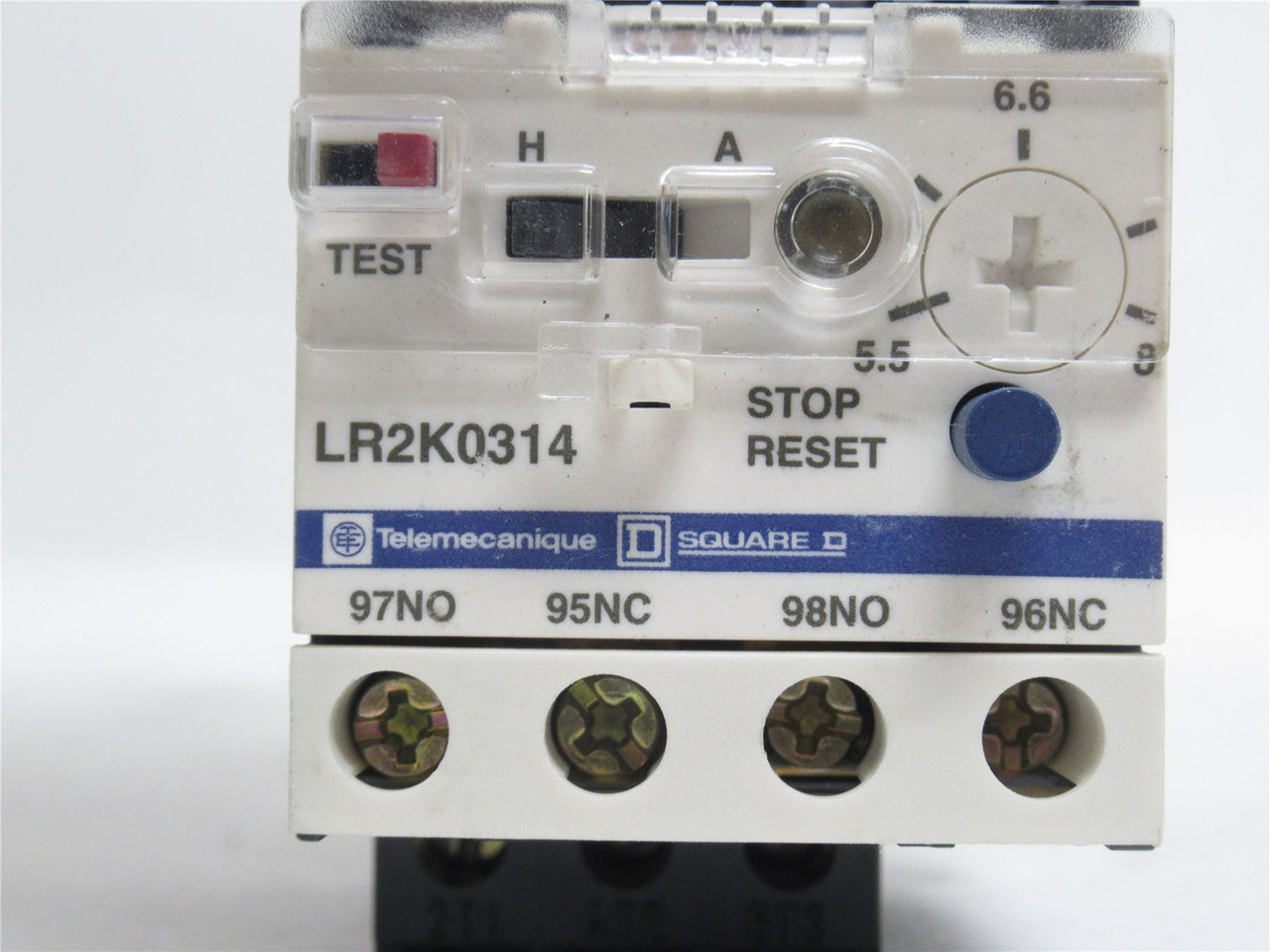 Telemecanique LR2K0314; Thermal Overload Relay 2.6-3.7A; 690V